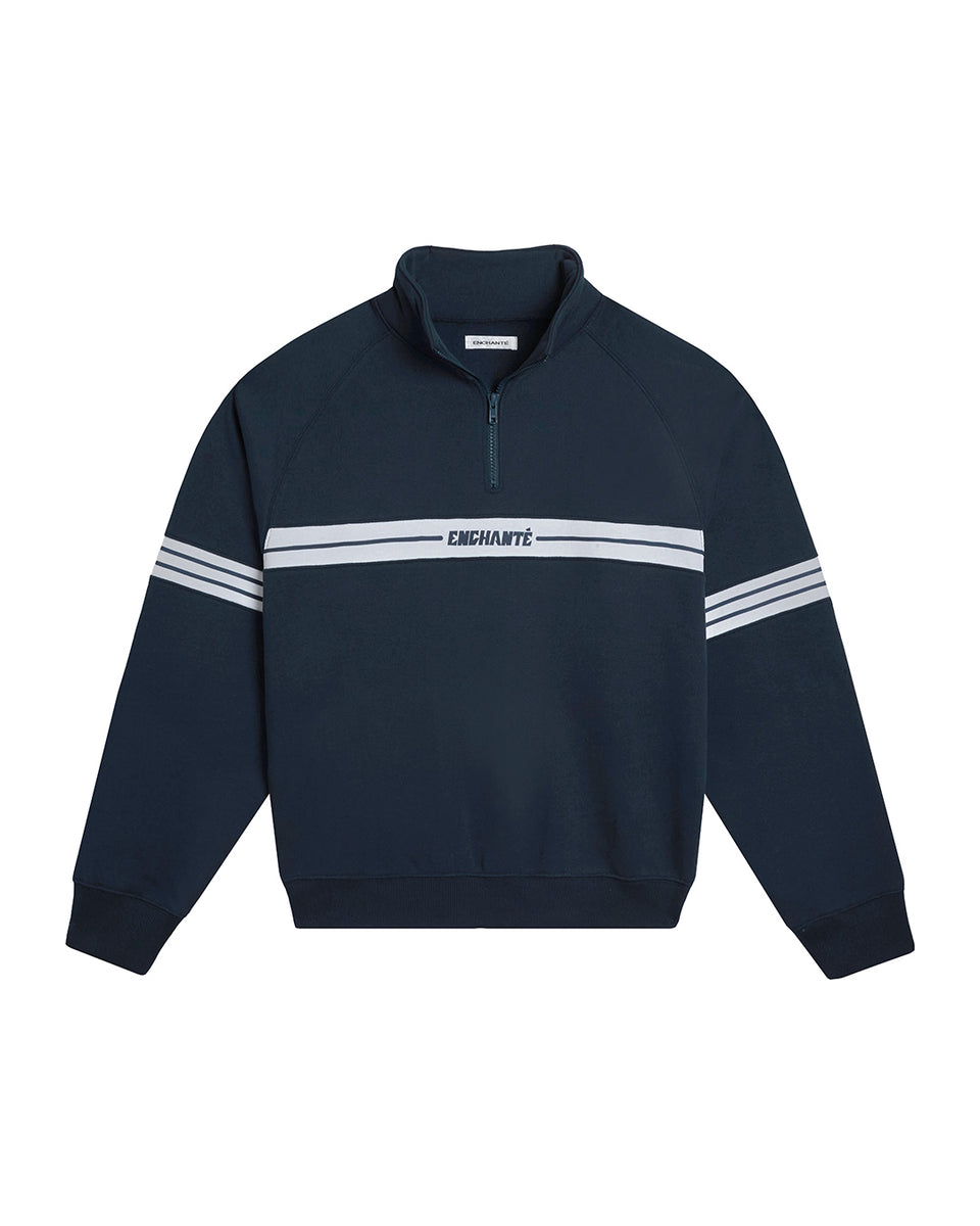 Women's 1/4 Zip Sweatshirt | Navy – Enchanté