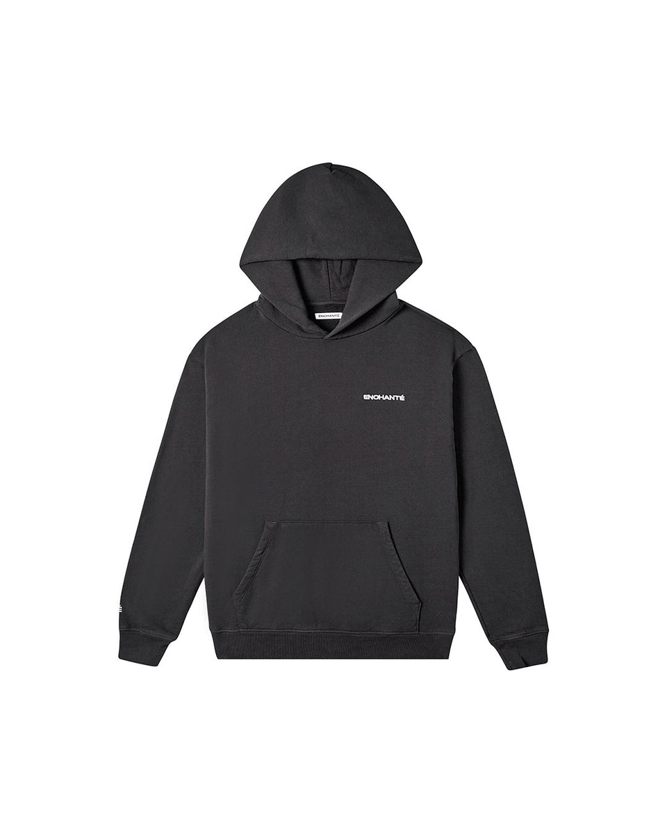 enchante エンフォルド NECK-PARTS PULLOVER Basics Crewneck | Charcoal – Enchanté